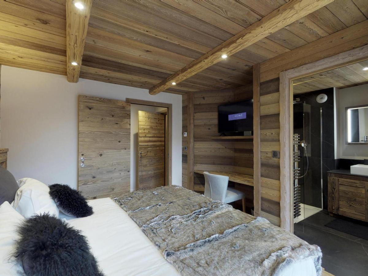 Chalet Raffine A La Tania, Courchevel - 10/12 Pers, Spa, Sauna, Billard, Ski-In/Ski-Out - Fr-1-575-20 Βίλα Εξωτερικό φωτογραφία