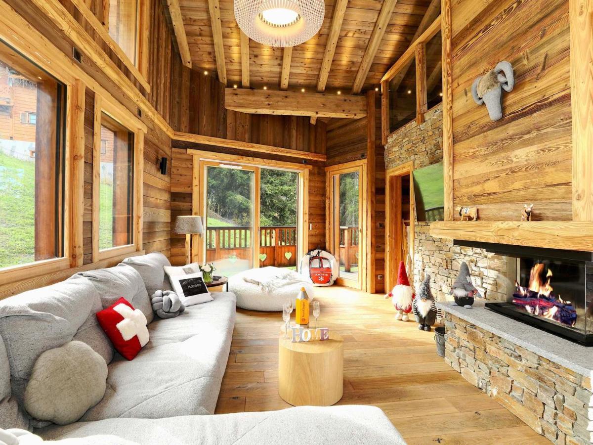 Chalet Raffine A La Tania, Courchevel - 10/12 Pers, Spa, Sauna, Billard, Ski-In/Ski-Out - Fr-1-575-20 Βίλα Εξωτερικό φωτογραφία