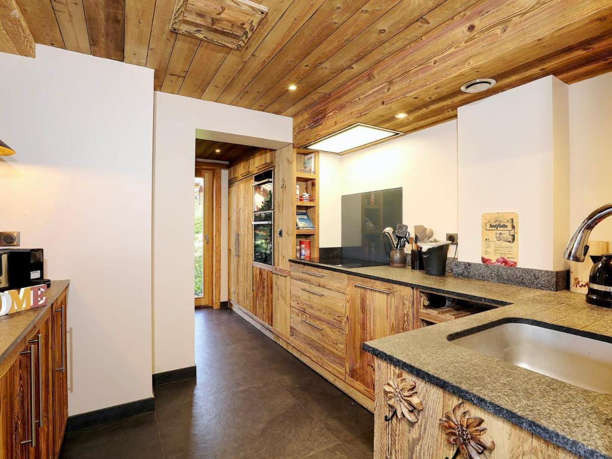 Chalet Raffine A La Tania, Courchevel - 10/12 Pers, Spa, Sauna, Billard, Ski-In/Ski-Out - Fr-1-575-20 Βίλα Εξωτερικό φωτογραφία