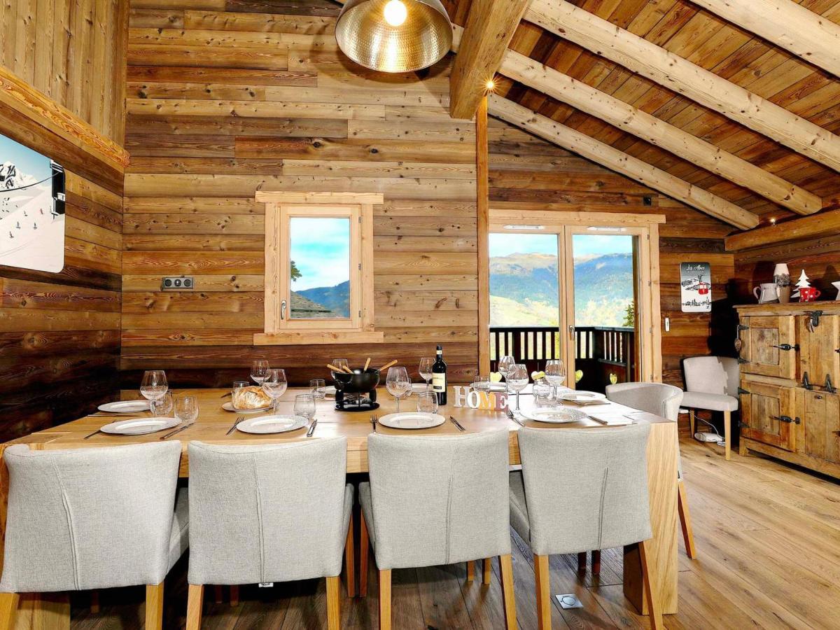 Chalet Raffine A La Tania, Courchevel - 10/12 Pers, Spa, Sauna, Billard, Ski-In/Ski-Out - Fr-1-575-20 Βίλα Εξωτερικό φωτογραφία