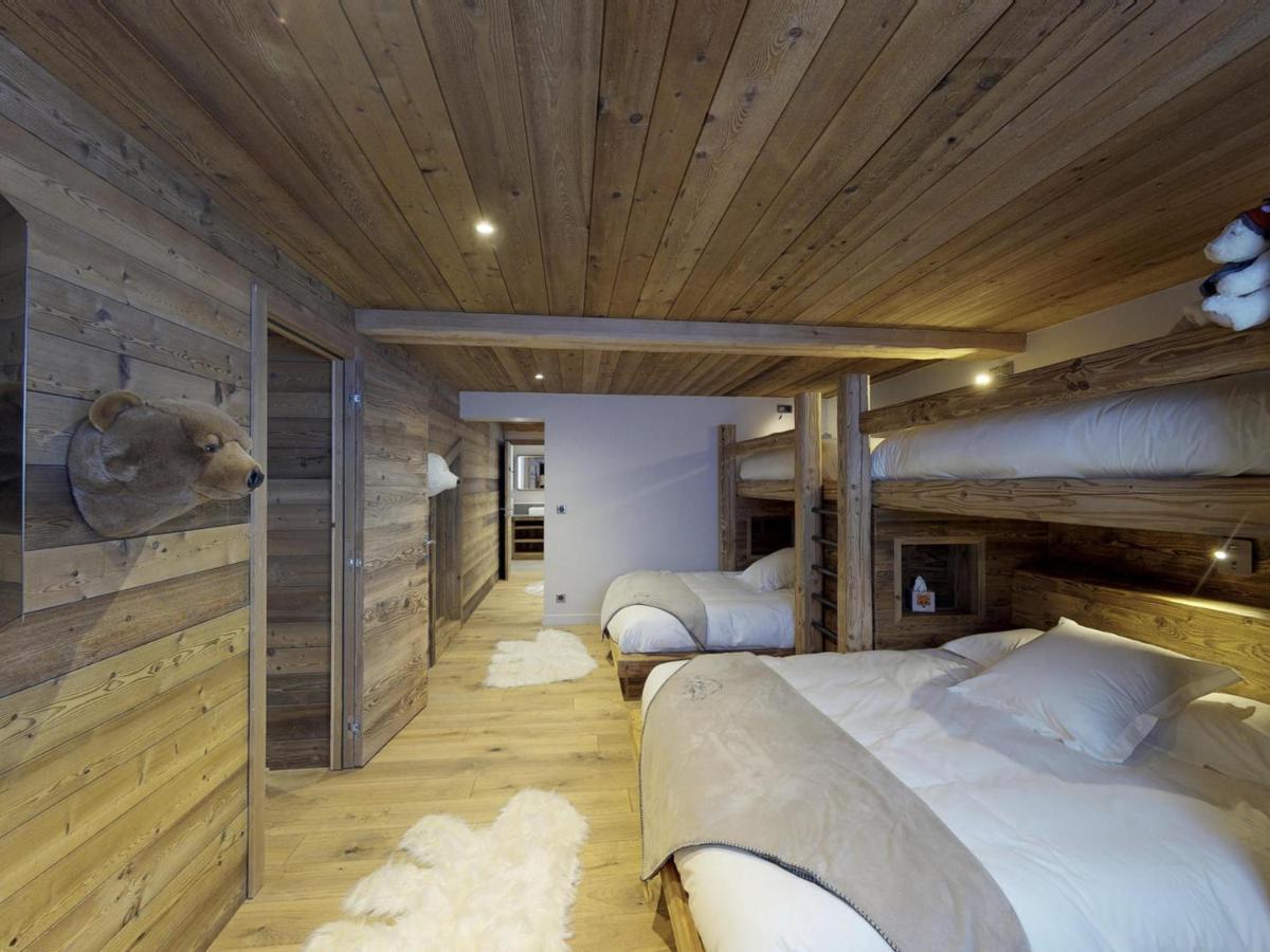 Chalet Raffine A La Tania, Courchevel - 10/12 Pers, Spa, Sauna, Billard, Ski-In/Ski-Out - Fr-1-575-20 Βίλα Εξωτερικό φωτογραφία